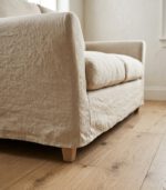Linen Loveseat