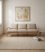 Oak Frame Sofa