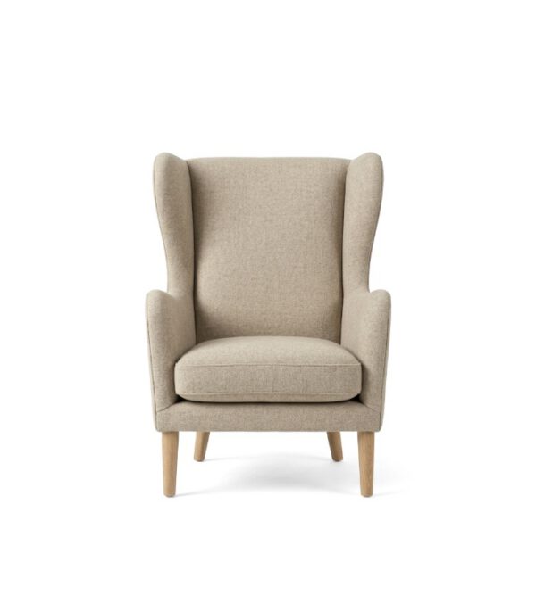 Wool Wingback Chair