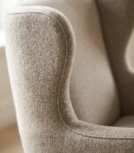Wool Wingback Chair