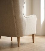Wool Wingback Chair