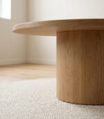 Round Oak Coffee Table