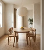 Oval Oak Dining Table
