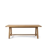 Oak Trestle Table