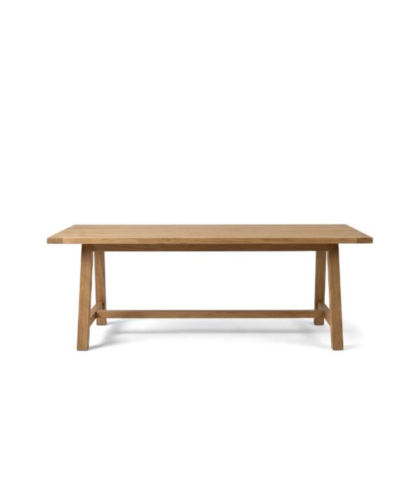 Oak Trestle Table
