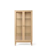 Oak Glass Cabinet