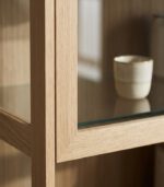 Oak Glass Cabinet
