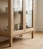 Oak Glass Cabinet