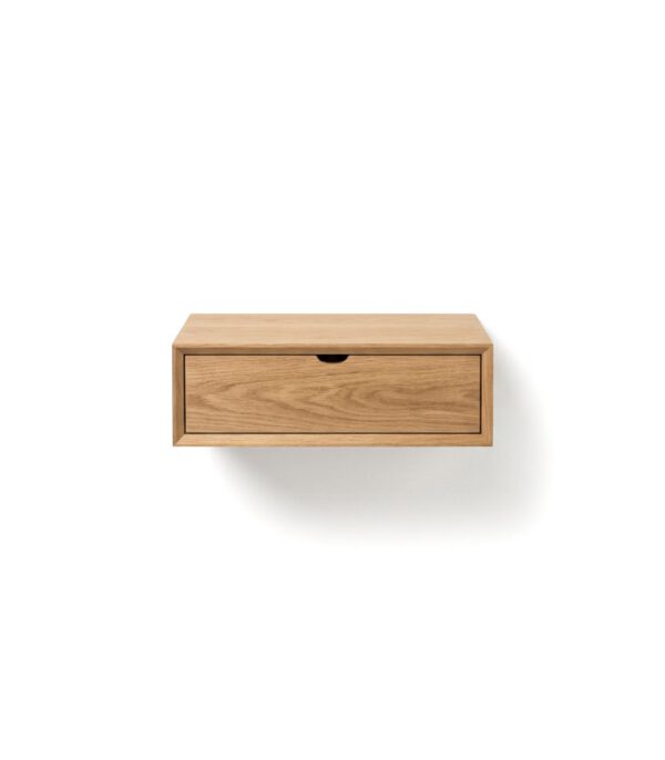 Oak Floating Nightstand