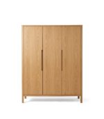Oak Wardrobe 3-Door