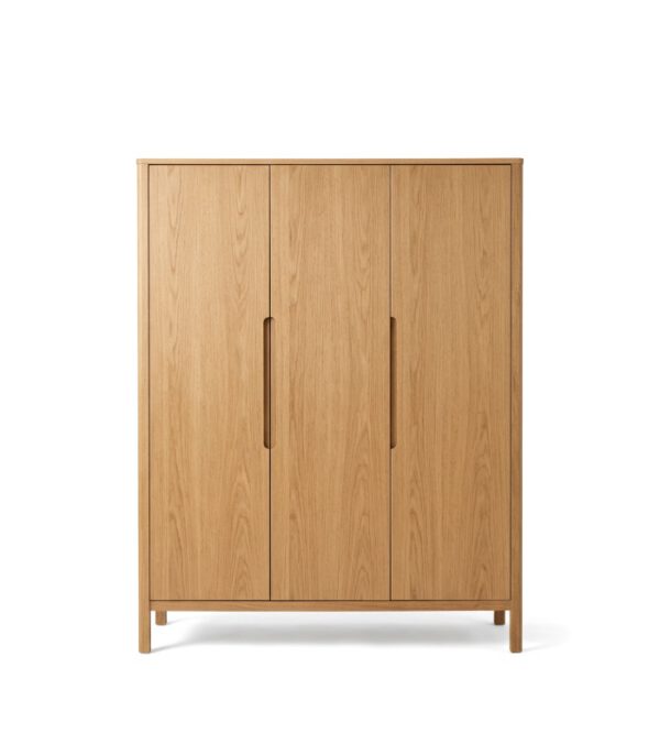 Oak Wardrobe 3-Door