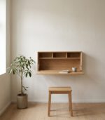Oak Wall Desk