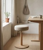 Wool Desk Stool