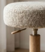 Wool Desk Stool