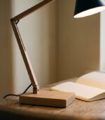 Oak Desk Lamp