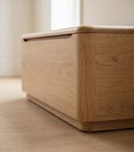 Oak Storage Bench