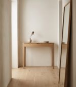 Slim Oak Console
