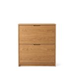 Oak Shoe Cabinet