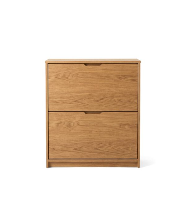 Oak Shoe Cabinet