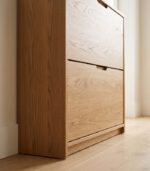 Oak Shoe Cabinet