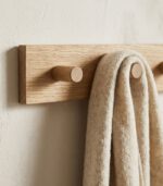 Oak Wall Coat Rack
