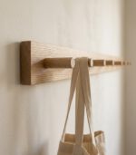 Oak Wall Coat Rack