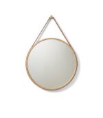 Round Oak Mirror