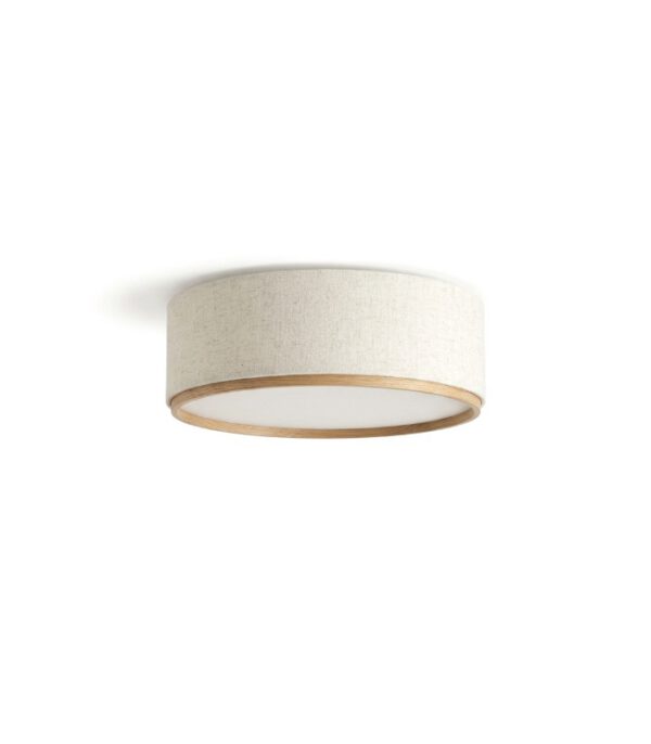 Linen Ceiling Light