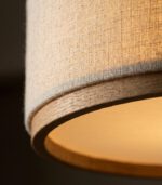 Linen Ceiling Light