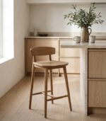 Oak Counter Stool