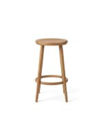 Backless Oak Stool