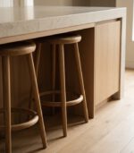 Backless Oak Stool