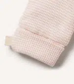 Organic Stripe Rib Mittens - Image 3
