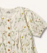 Crinkle Buttom Dress - Image 5