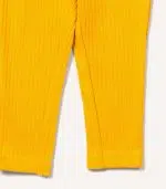 Gold Ribbed Leggings - Image 2
