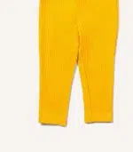 Gold Ribbed Leggings - Image 3