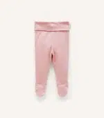 Pointelle Footed Leggings - Image 4