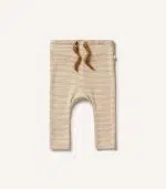 Organic Stripe Rib Legging