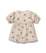 Crinkle Button Dress - Image 3