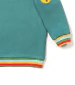 Teal Marl Rainbow Raglan - Image 2