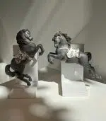 Horse on Courbette - Image 3