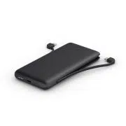 Power Bank with Integrated Cables