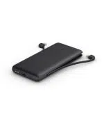 Power Bank with Integrated Cables