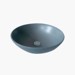 Matte Grey Fine Ceramic Basin