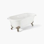 Soaking Cast Iron Bathtub