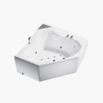 CW1 59" x 59" Whirlpool Bathtub