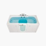 Bathtub with Light Heater