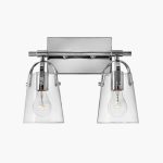Chrome Bathroom Light