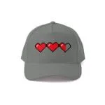 8 Bit Hearts Cap