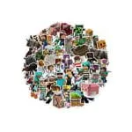 Minecraft Cartoon Graffiti Stickers
